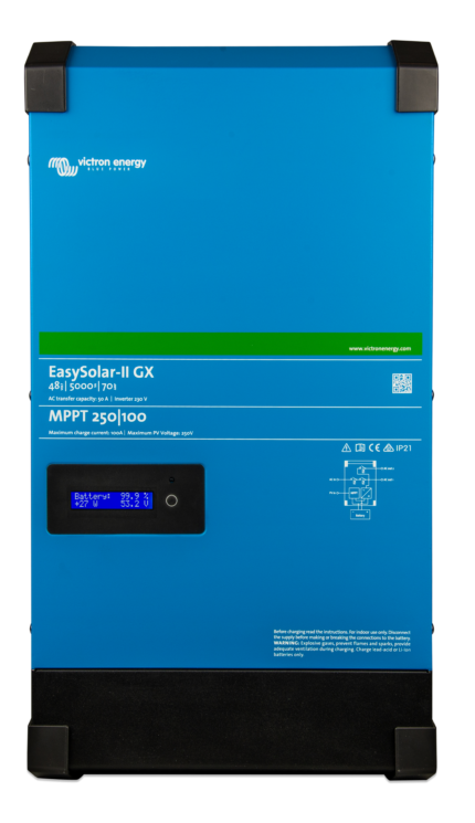 Invertor hibrid monofazat Victron EasySolar-II 48/5000/70-50 MPPT 250/100 GX